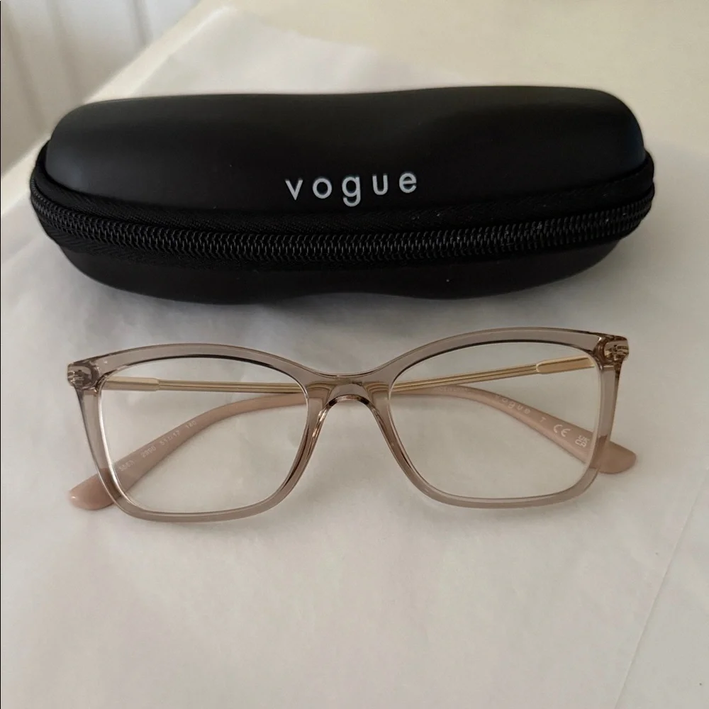 Vogue Women's Beige Glasses‎